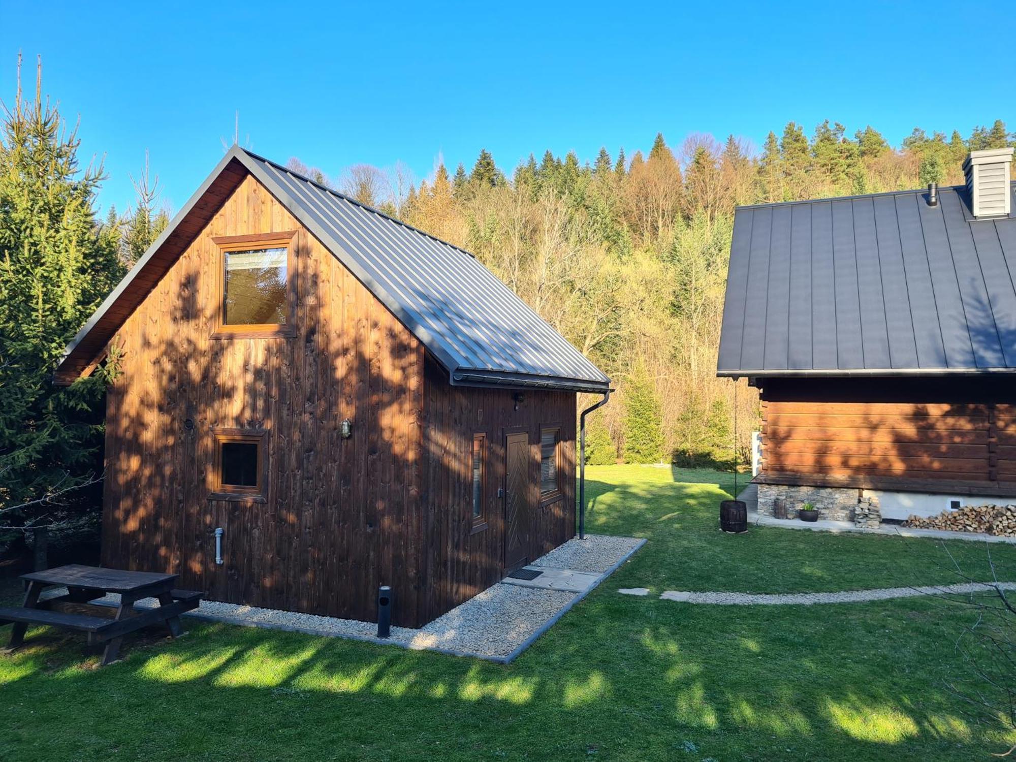Domek W Bieszczadach Mchawa 144 Baligród Exterior foto